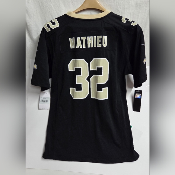 Nike On Feild New orleans saints #32 MATHIEU jersey Y.XL - Picture 1 of 9